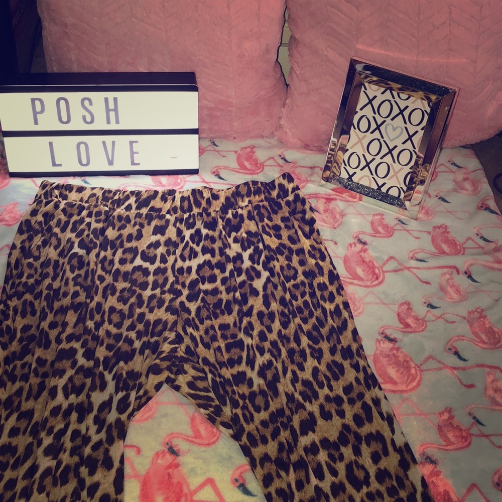 Cheetah pants